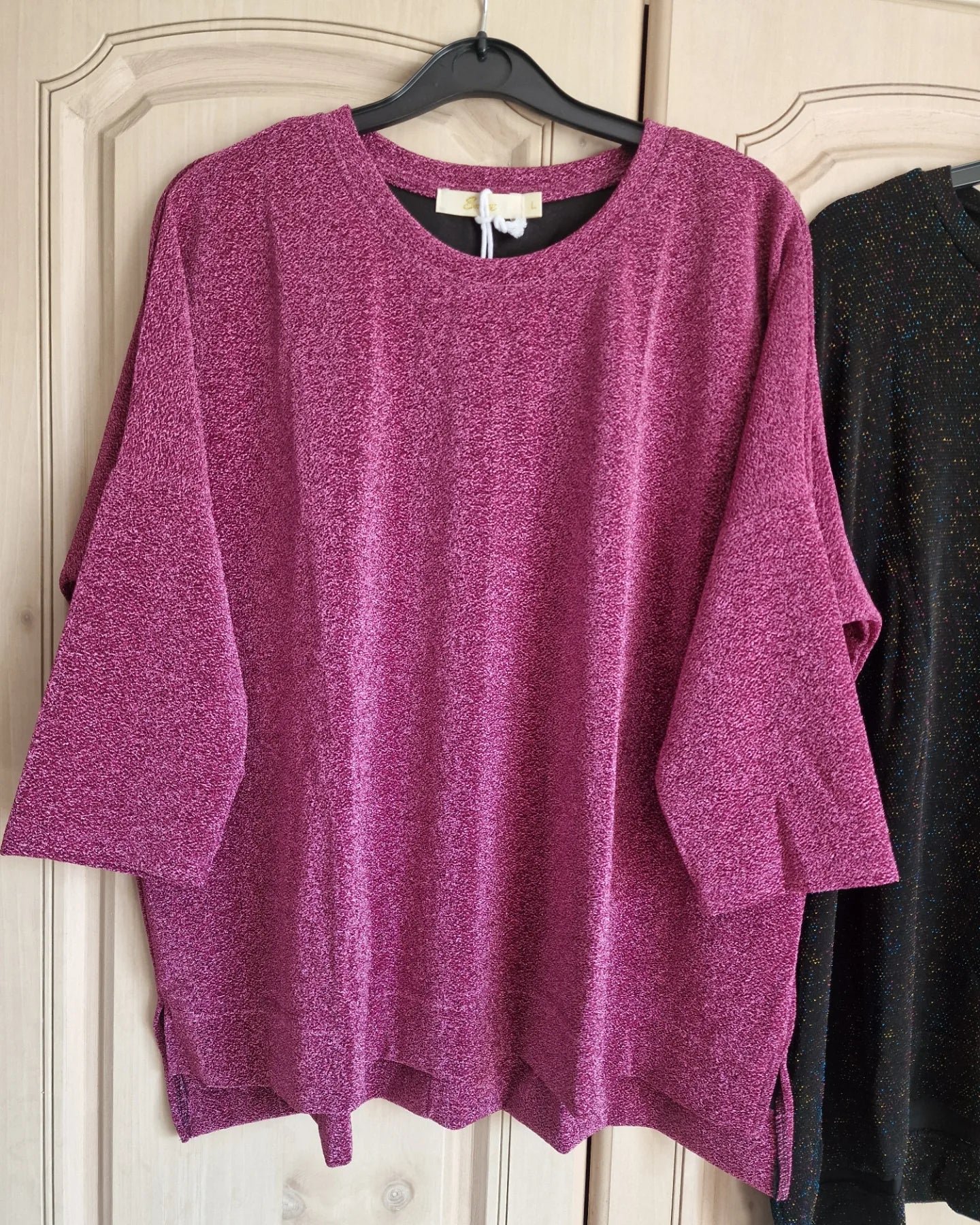 Pink Glitter Top
