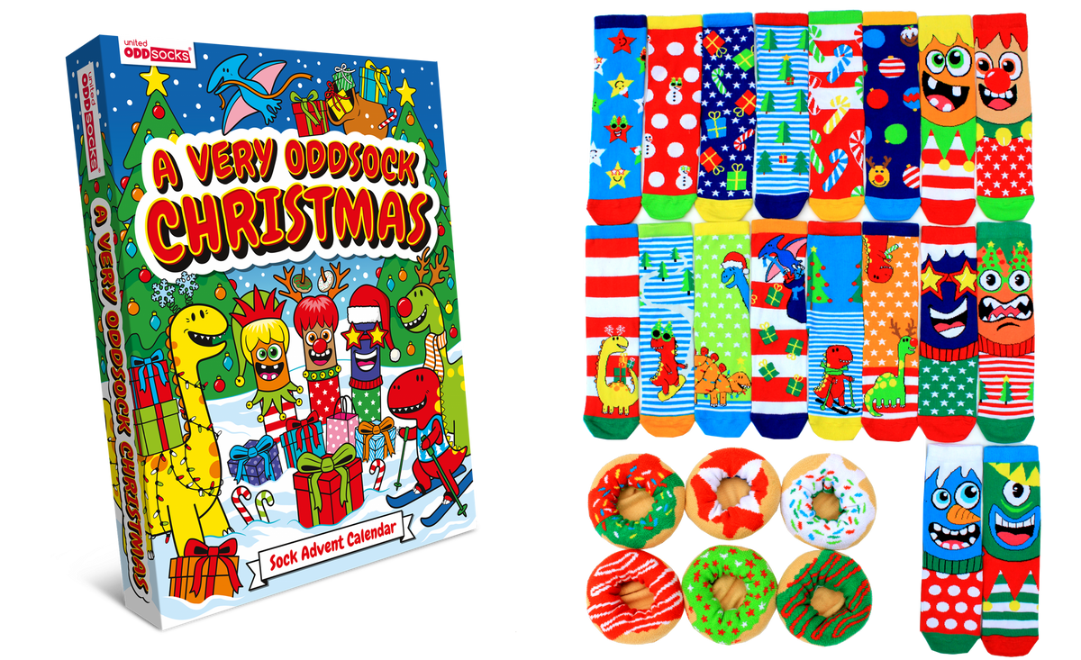 A Very Oddsock Christmas Advent Calender - Kids