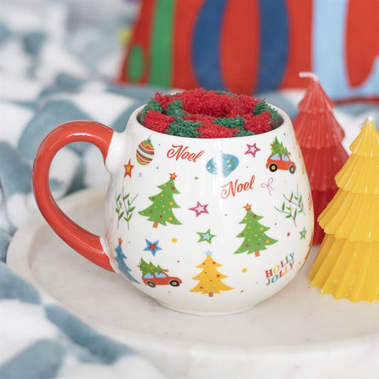 Christmas Mug and Sock Gift Set